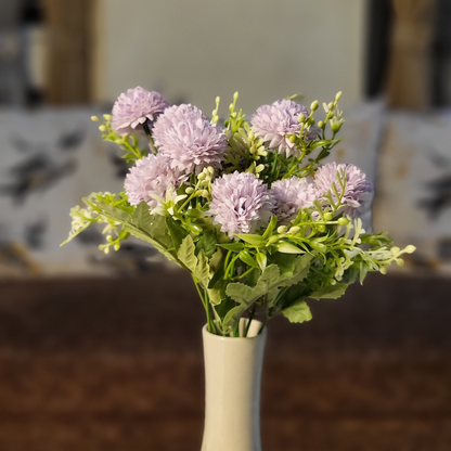 Artificial Chrysanthemum Flower Light Purple (Bunch Of 2).