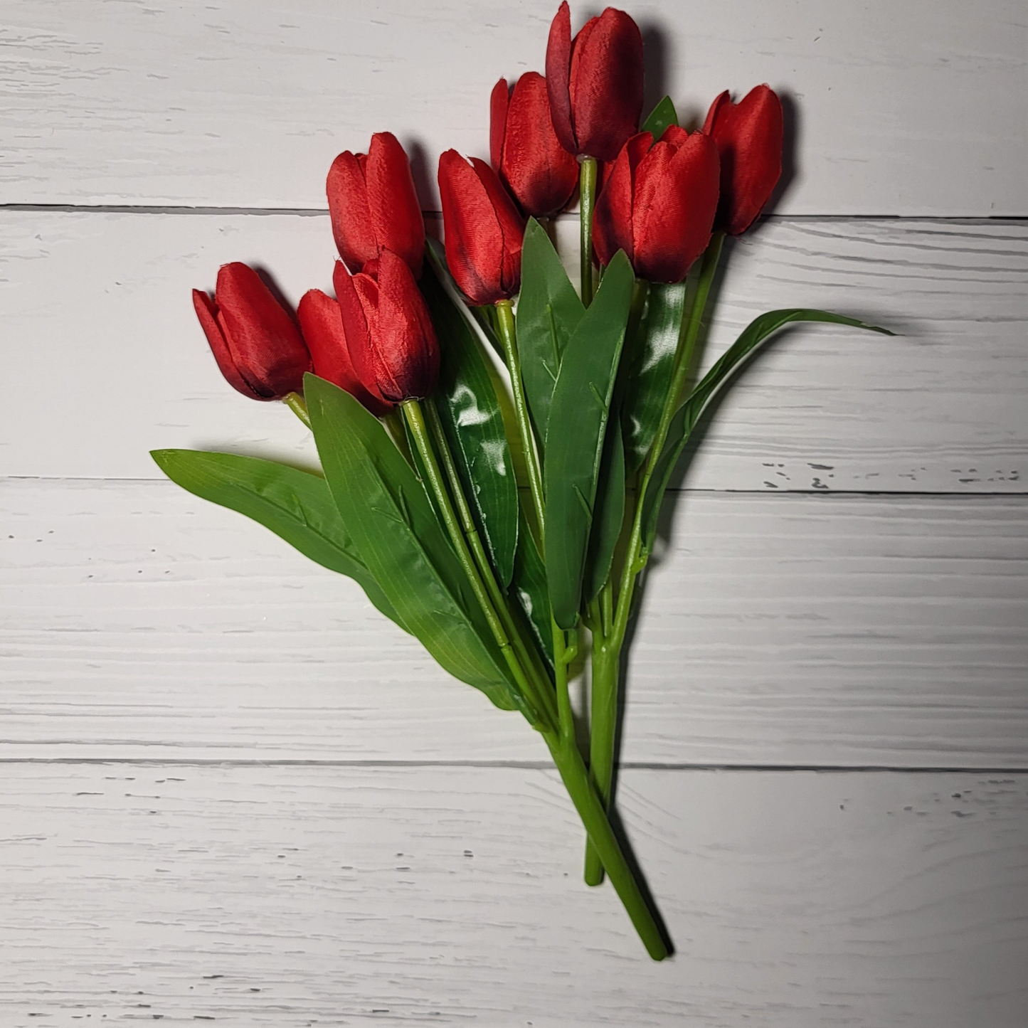 Artificial Tulip Flower Red (Bunch Of 2).